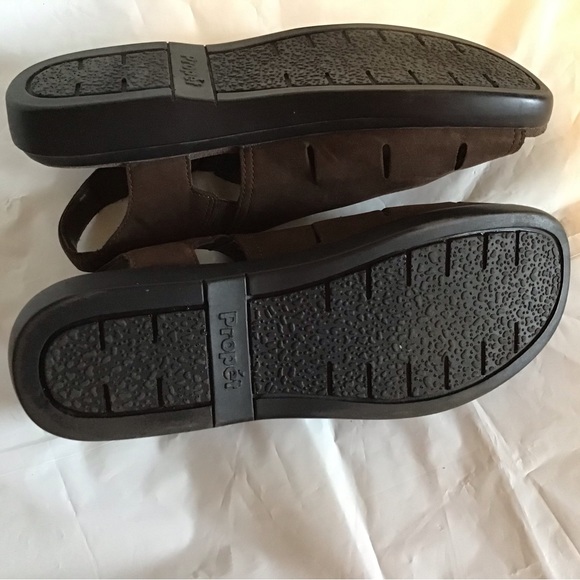 Prophet Sandals, nearly new, very comfortable, brown leather uppers and insole - Picture 3 of 5